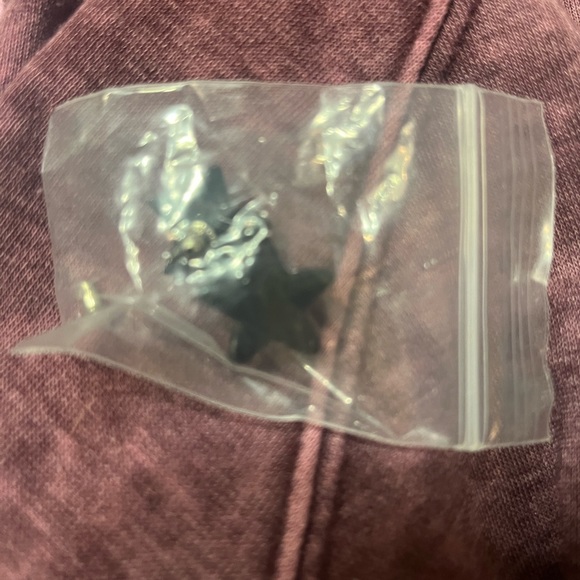 NWT black epoxy star studs - Picture 4 of 4